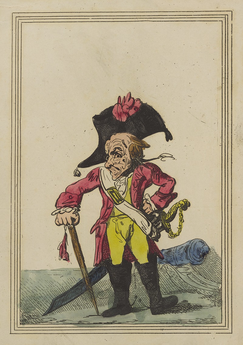 Thomas Rowlandson - Any thing will do for an officer