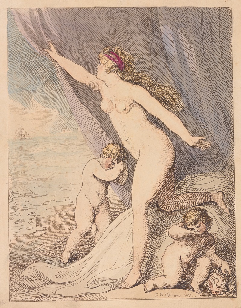 Thomas Rowlandson - Ariadne abandoned