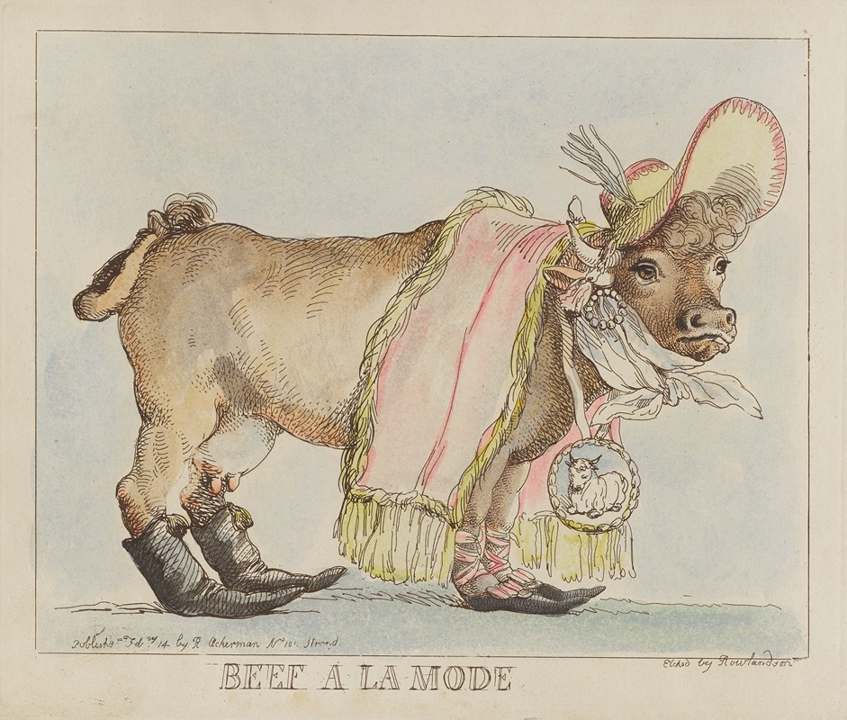 Thomas Rowlandson - Beef a la mode