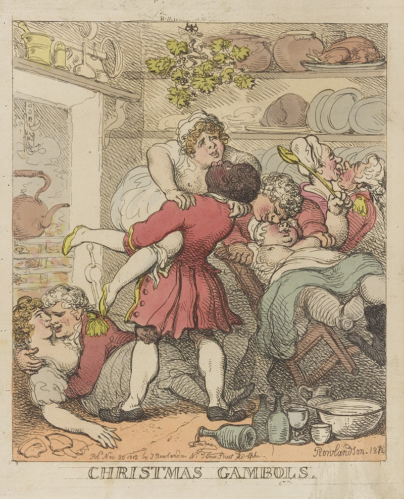 Thomas Rowlandson - Christmas gambols