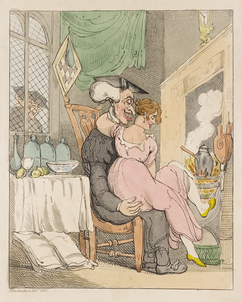 Thomas Rowlandson - College refreshment