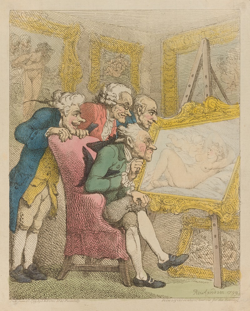 Thomas Rowlandson - Connoisseurs