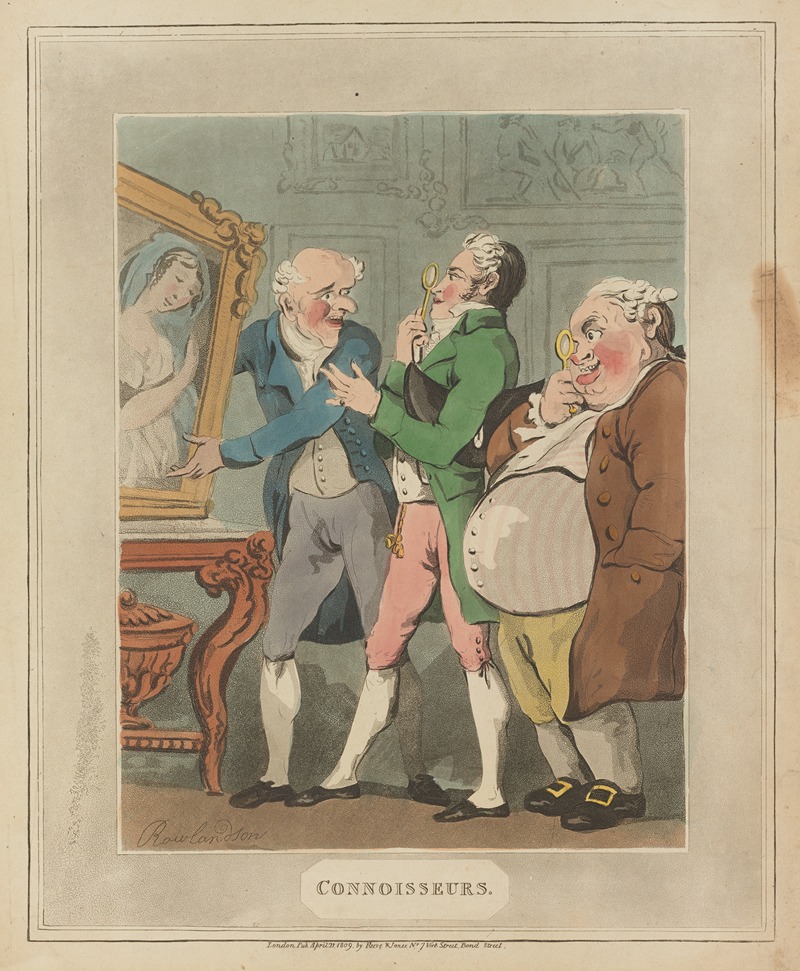 Thomas Rowlandson - Connoisseurs