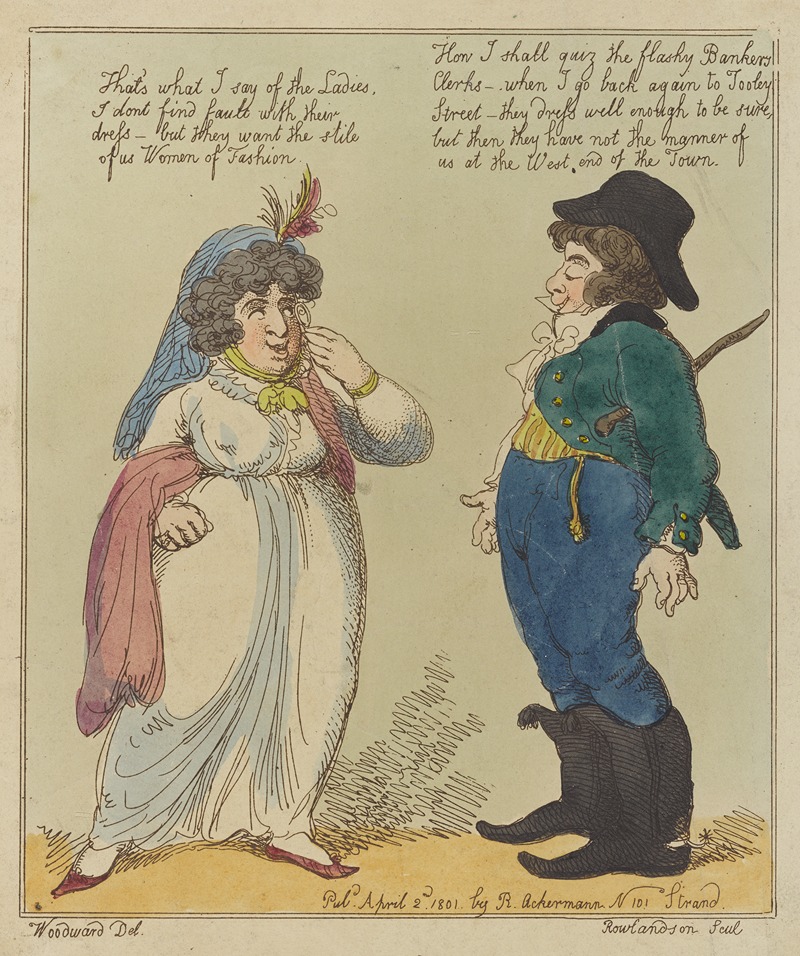 Thomas Rowlandson - Fashion