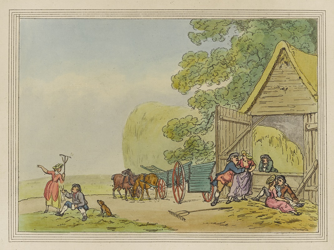 Thomas Rowlandson - Hay-makers