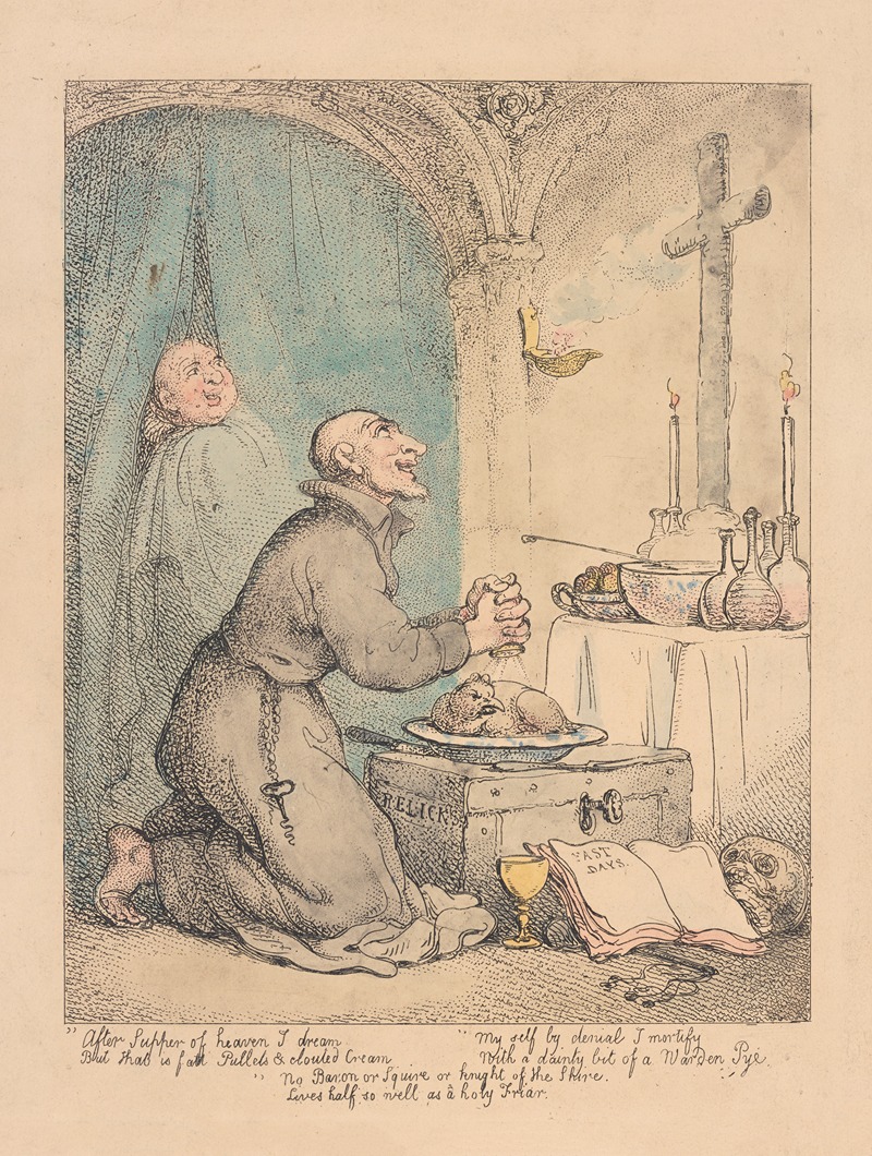 Thomas Rowlandson - Holy Friar