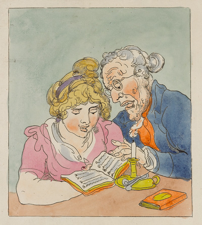 Thomas Rowlandson - Instruction