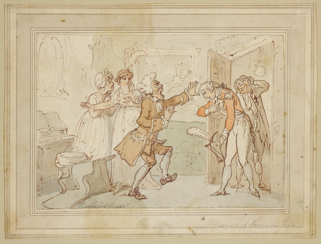 Thomas Rowlandson - Jealousy