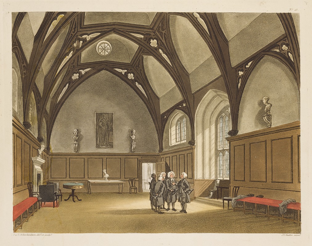 Thomas Rowlandson - Lambeth Palace