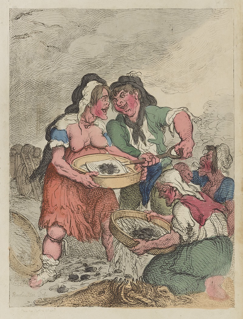 Thomas Rowlandson - Love and dust