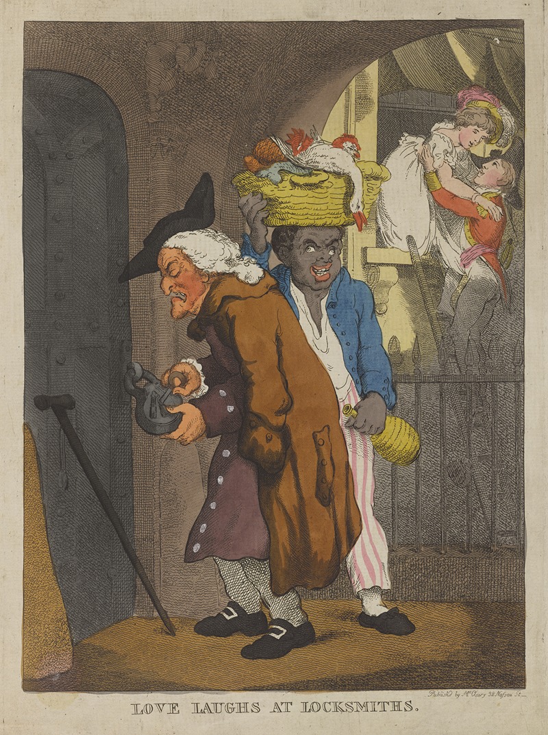 Thomas Rowlandson - Love laughs at locksmiths