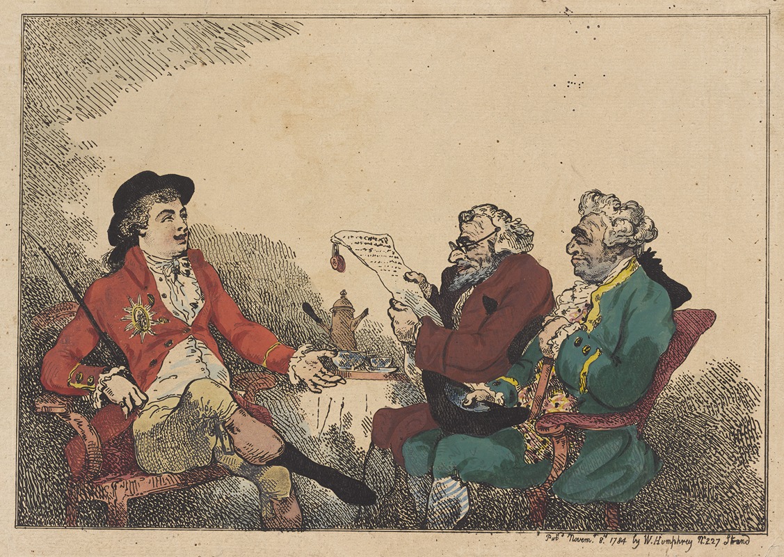 Thomas Rowlandson - Money lenders