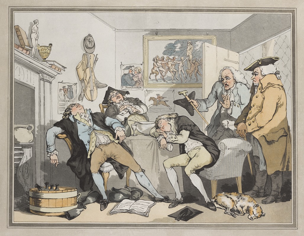 Thomas Rowlandson - O Tempora, O Mores!.