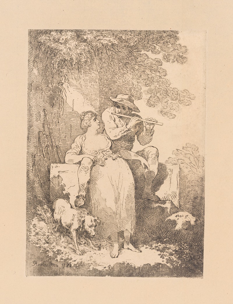 Thomas Rowlandson - Rest from labour on sunny days