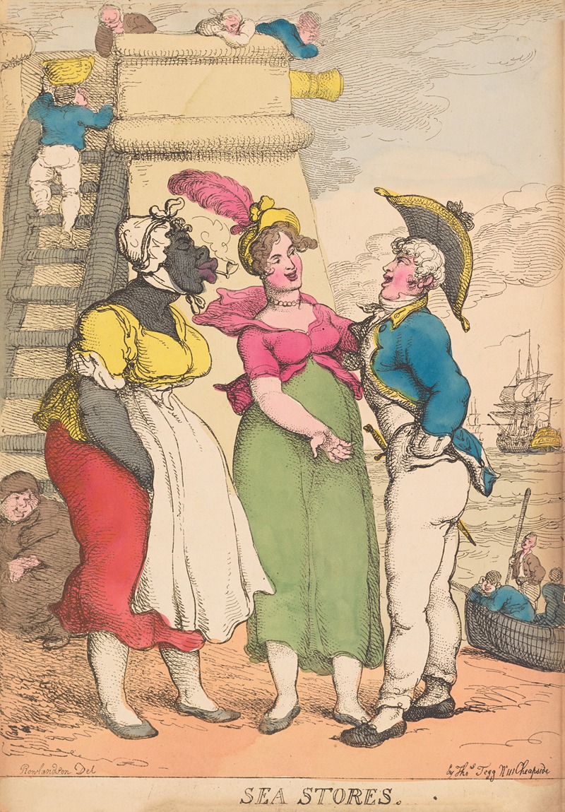 Thomas Rowlandson - Sea stores