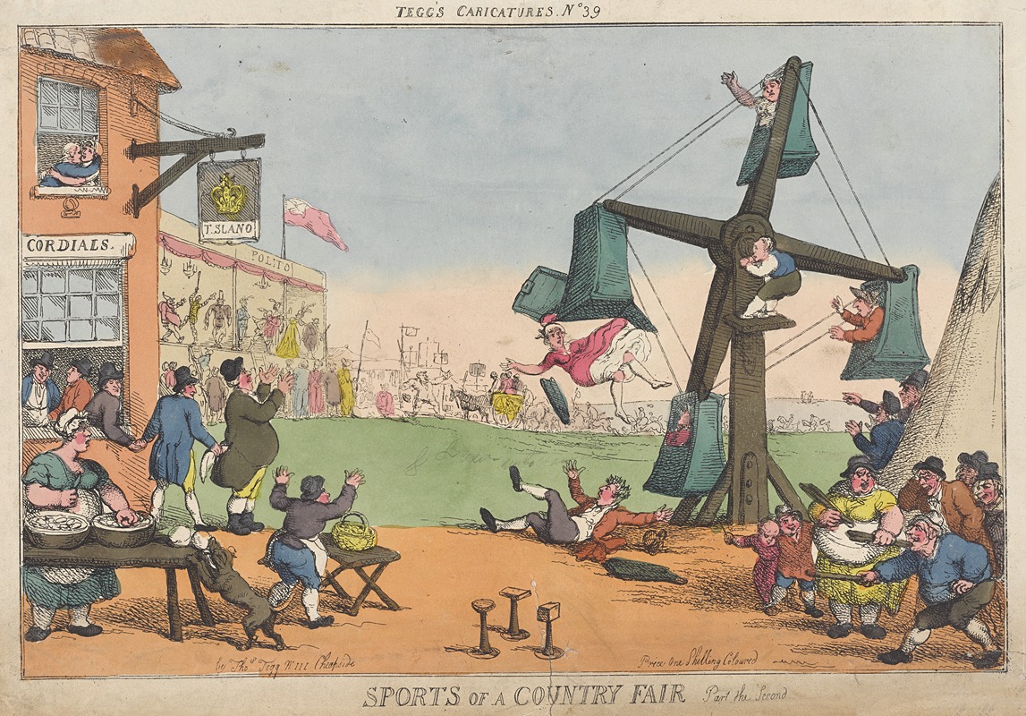 Thomas Rowlandson - Sports of a country fair. Part the second