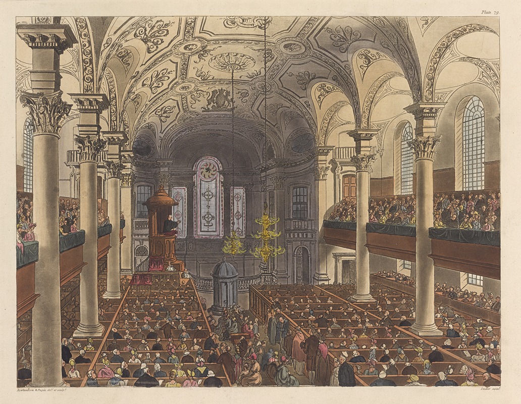 Thomas Rowlandson - St. Martins, in the Fields