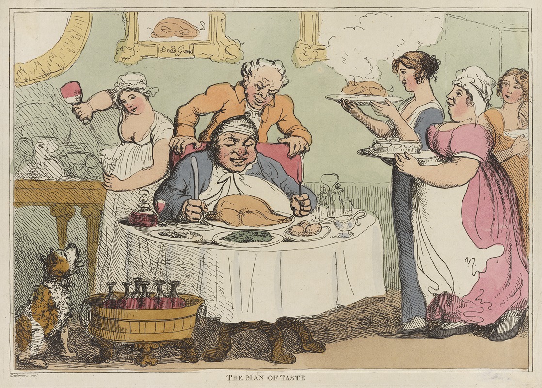 Thomas Rowlandson - The man of taste