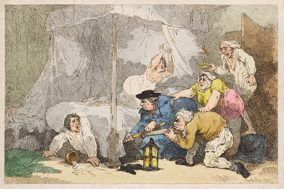 Thomas Rowlandson - The sad discovery or the graceless apprentice