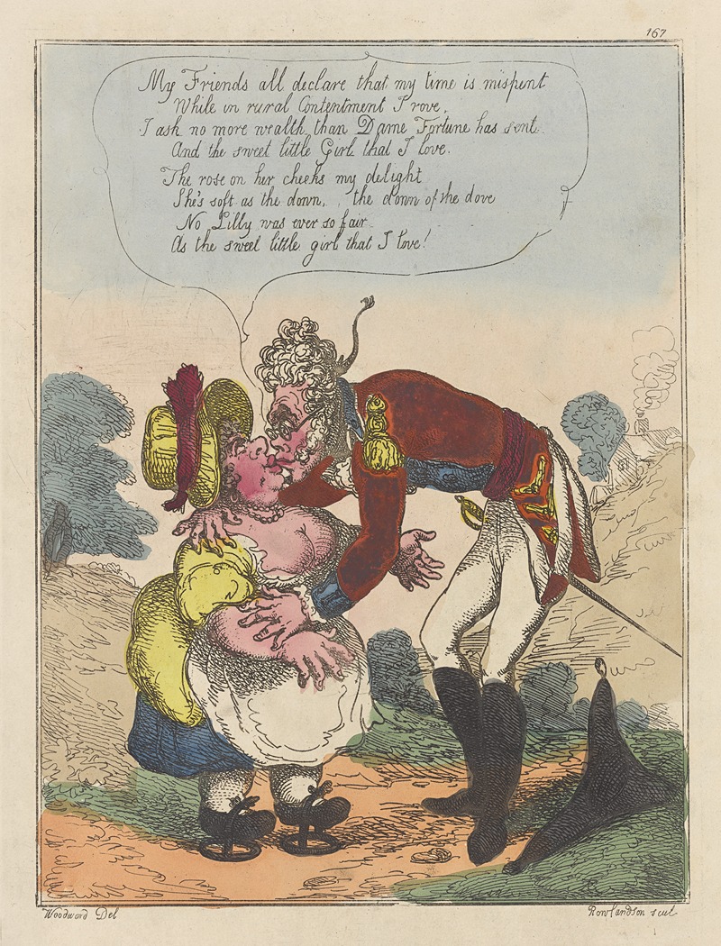 Thomas Rowlandson - The sweet little girl that I love