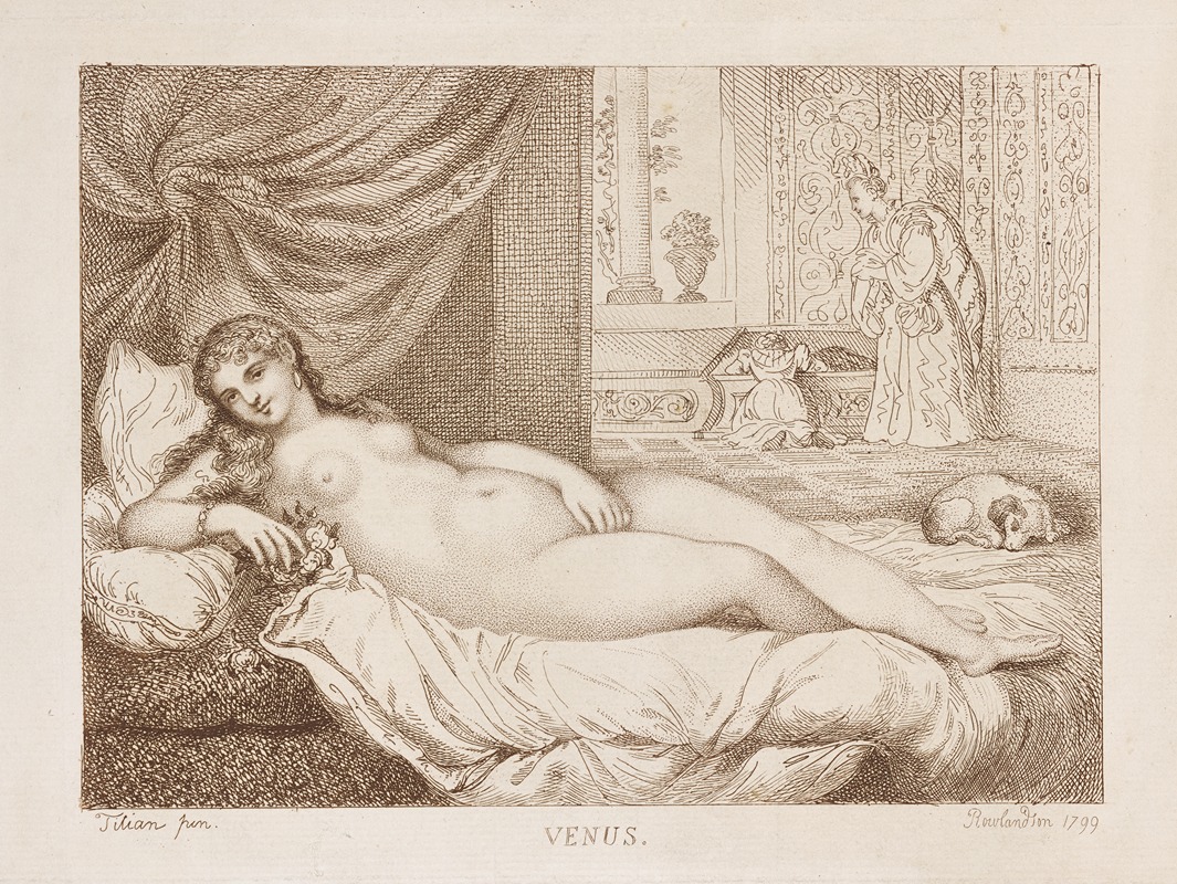 Thomas Rowlandson - Venus