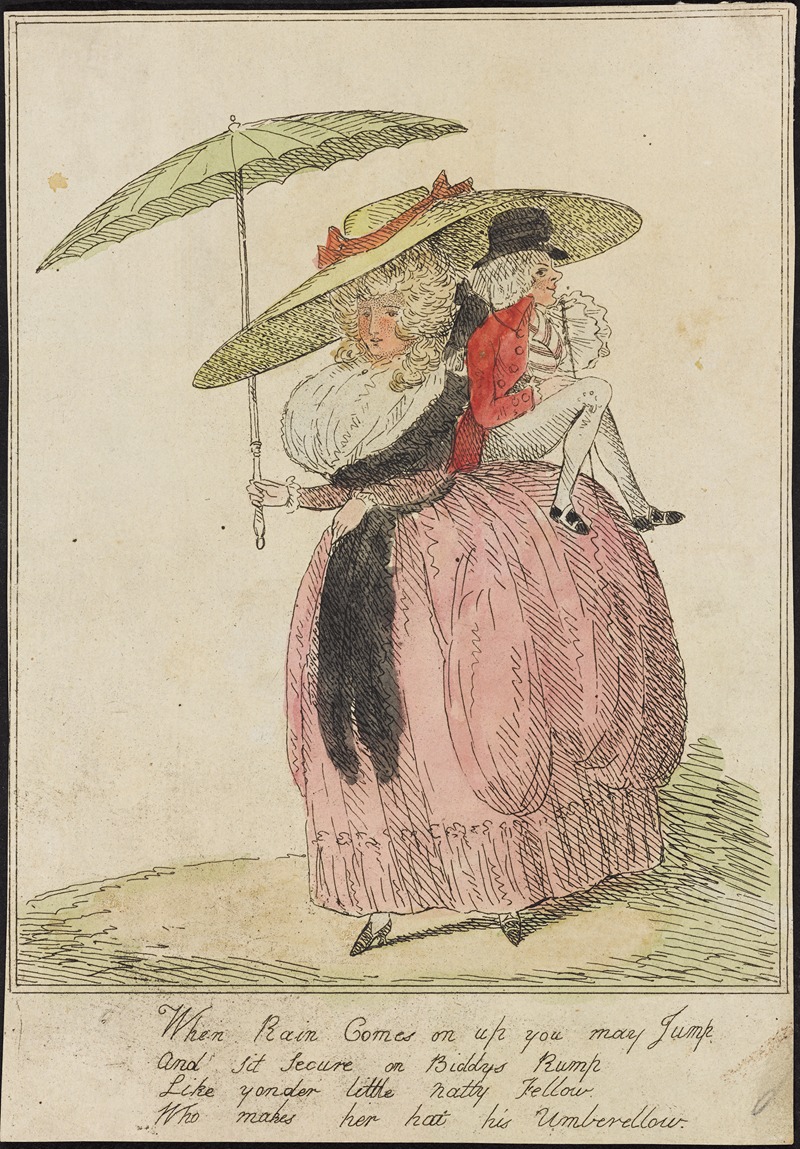 Thomas Rowlandson - When rain comes . . . .