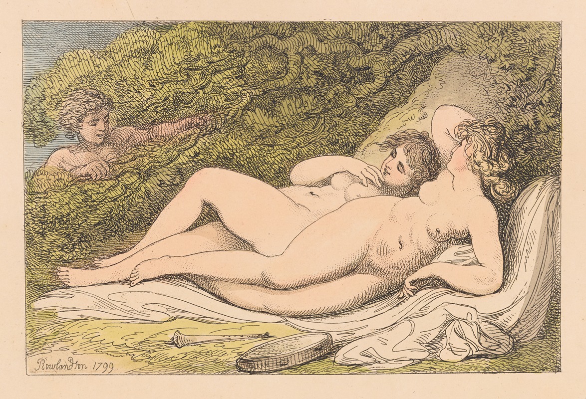 Thomas Rowlandson - Wood-Nymphs