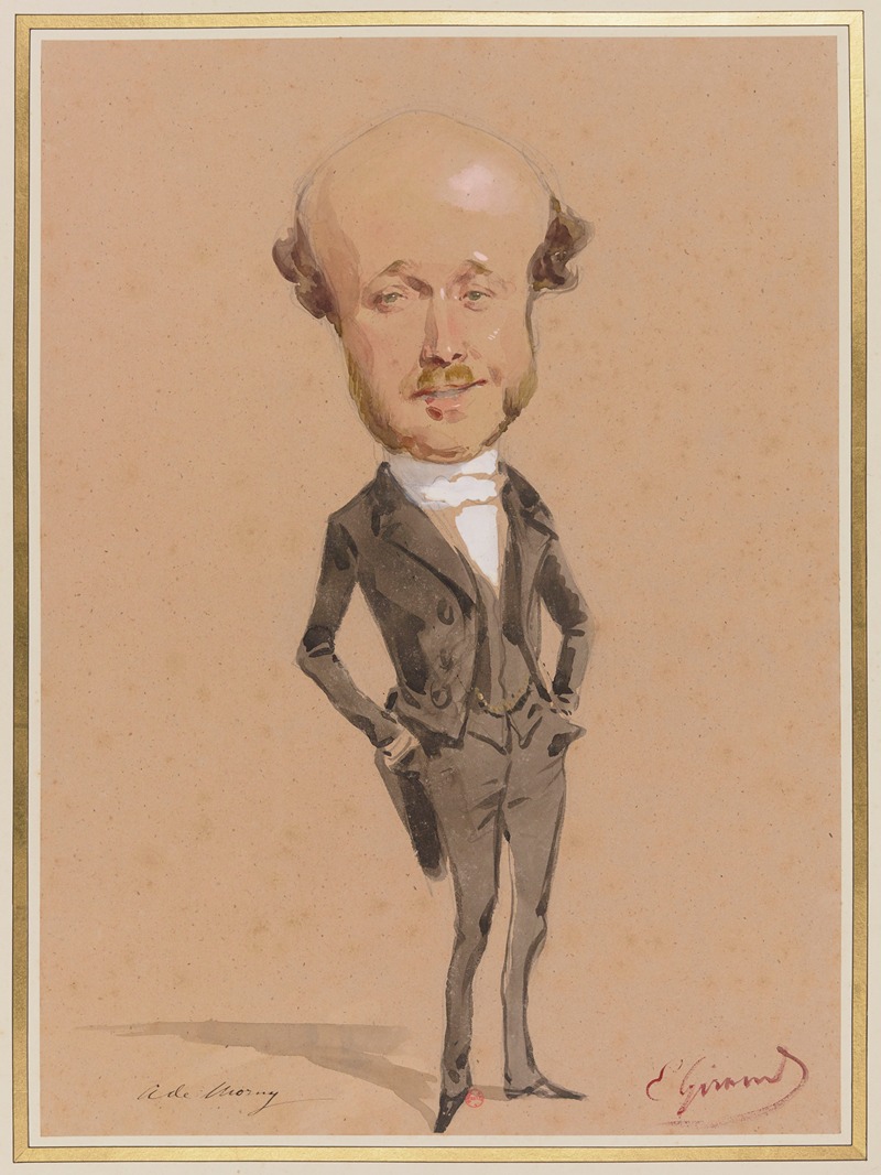 Eugène Giraud - Auguste de Morny (1811-1865)