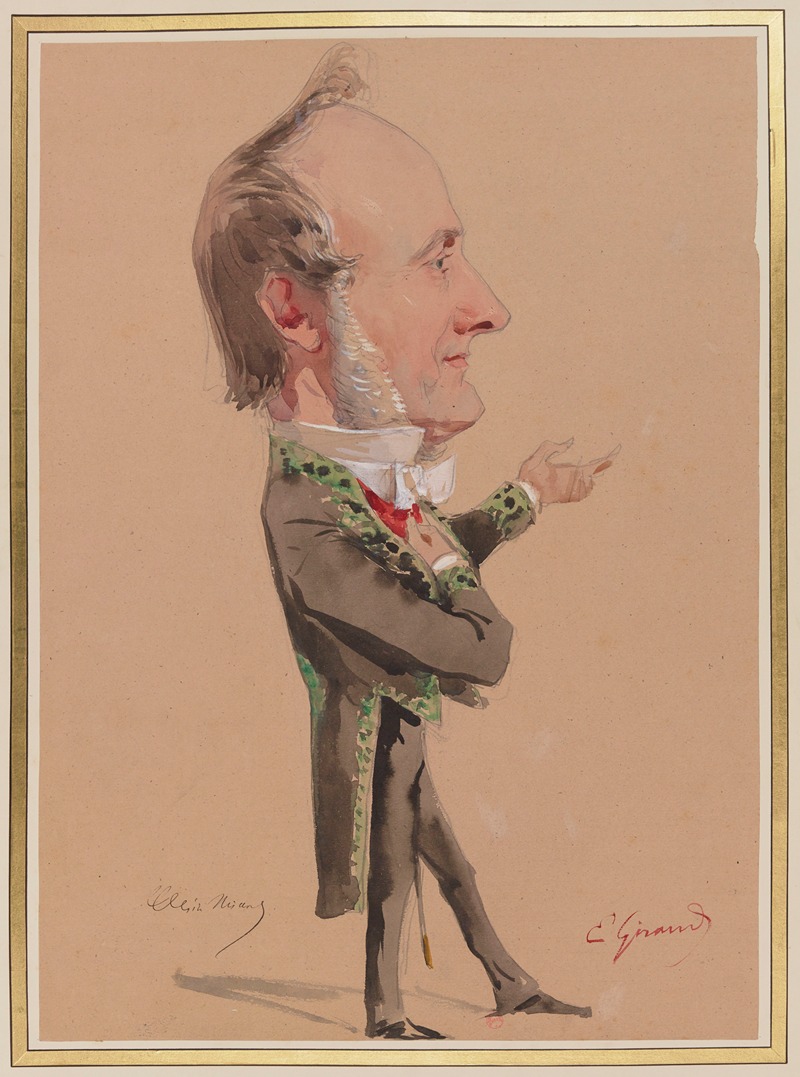 Eugène Giraud - Désiré Nisard (1806-1888)