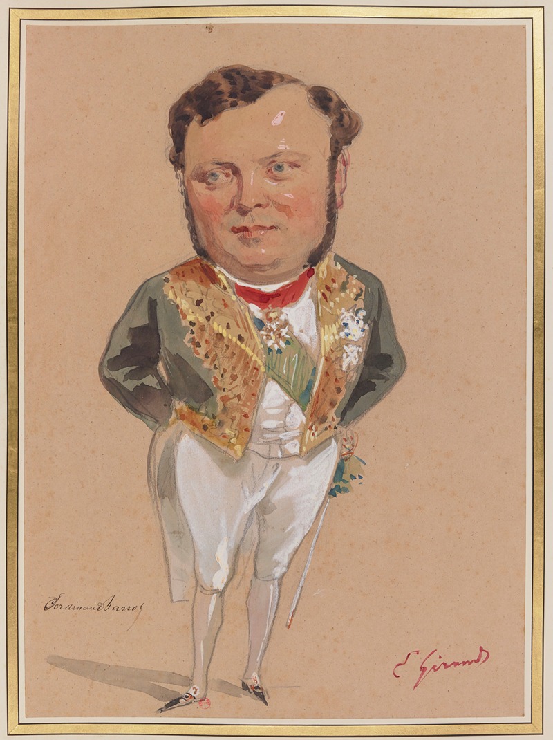 Eugène Giraud - Ferdinand Barrot (1806-1883)