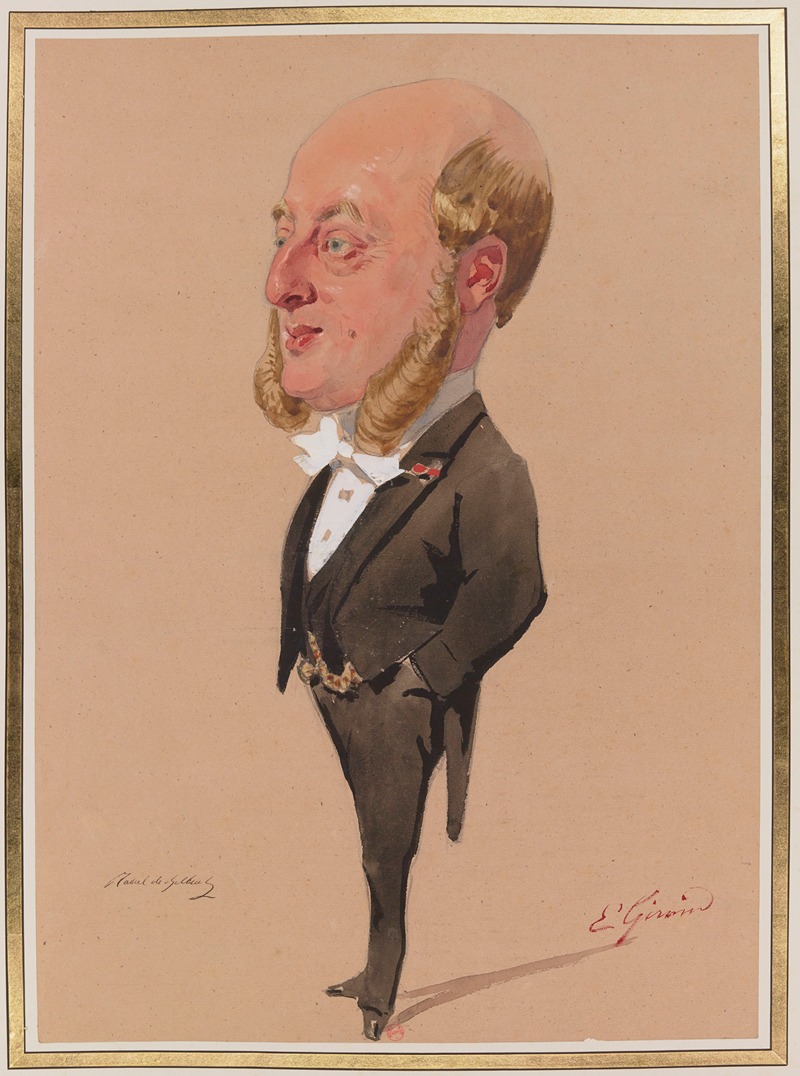 Eugène Giraud - Raoul Belbeuf (1829-1870 ; comte de)