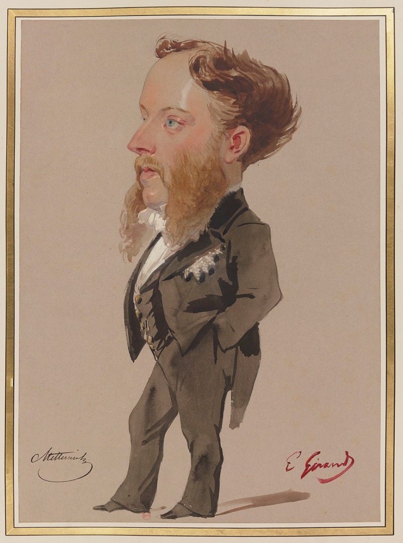 Eugène Giraud - Richard von Metternich (1829-1895)