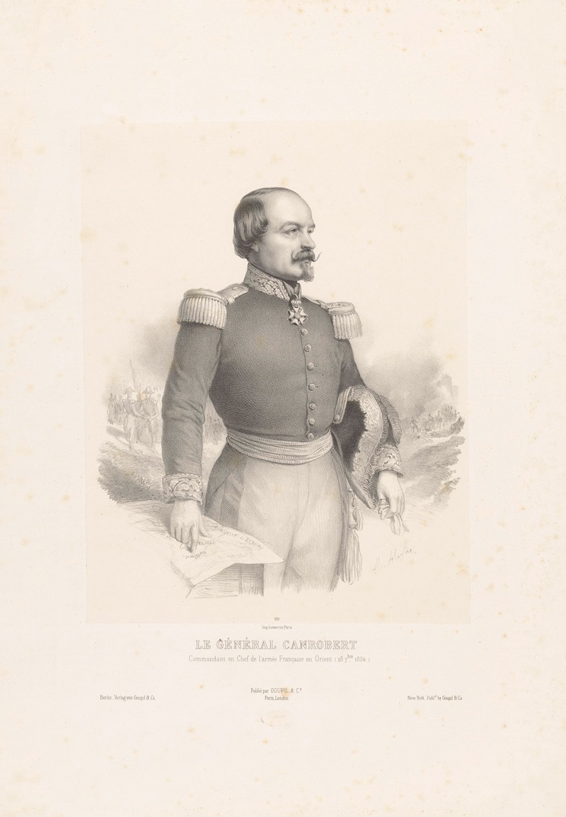 Marie-Alexandre Alophe - Le général Canrobert