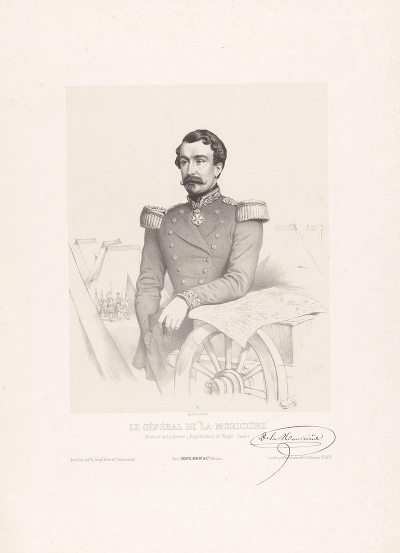 Marie-Alexandre Alophe - Le général de la Moricière. Ministre de la guerre, représentant du peuple