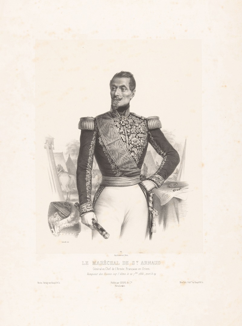 Marie-Alexandre Alophe - Le maréchal de St. Arnaud. Général en chef de l’armée française en orient