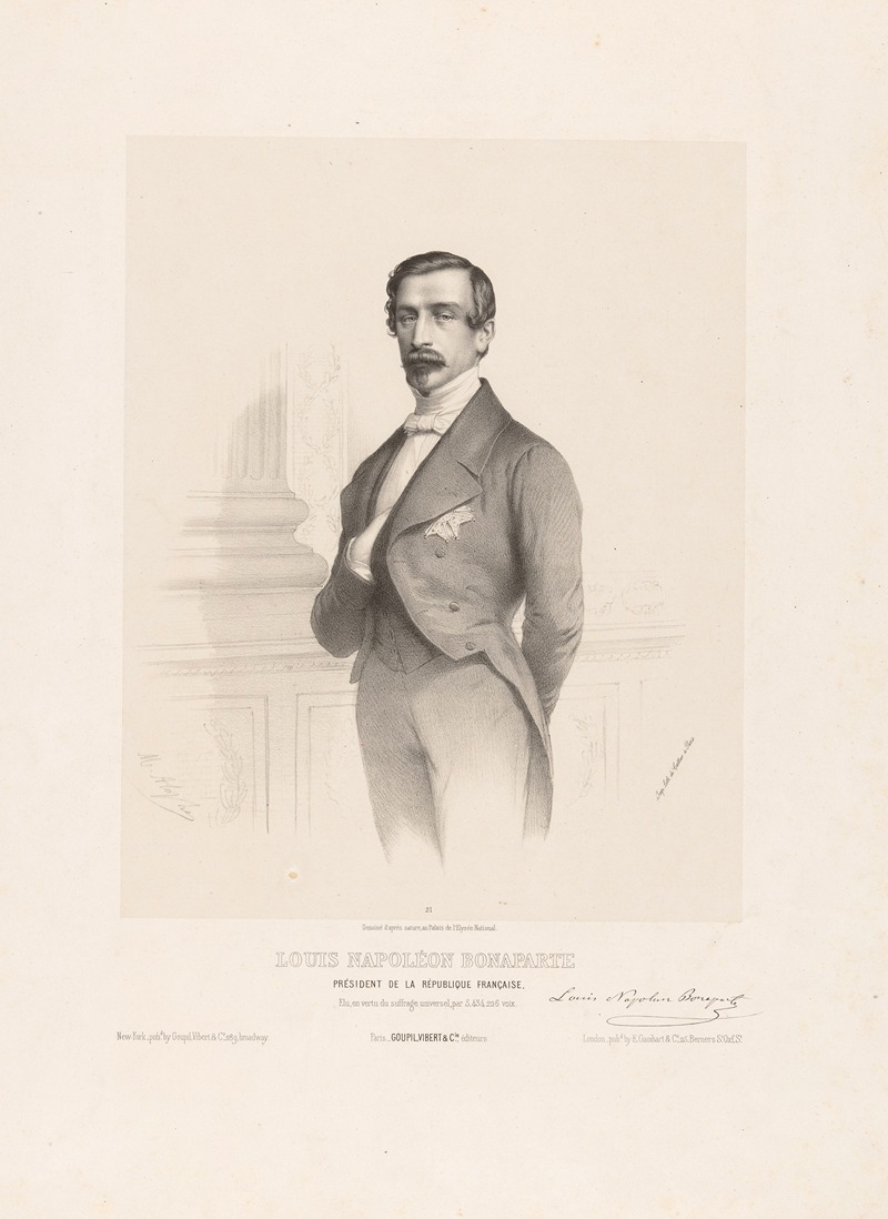 Marie-Alexandre Alophe - Louis Napoléon Bonaparte. Président de la République française