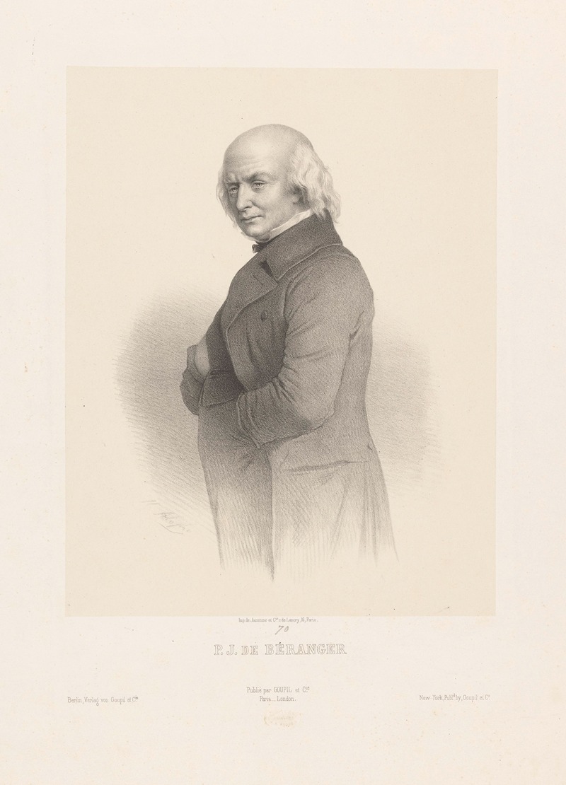 Marie-Alexandre Alophe - Pierre-Jean de Béranger.