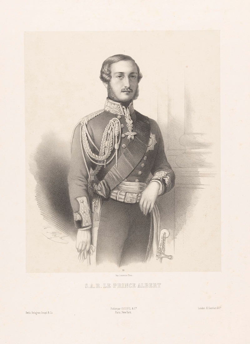 Marie-Alexandre Alophe - S.A.R. le Prince Albert