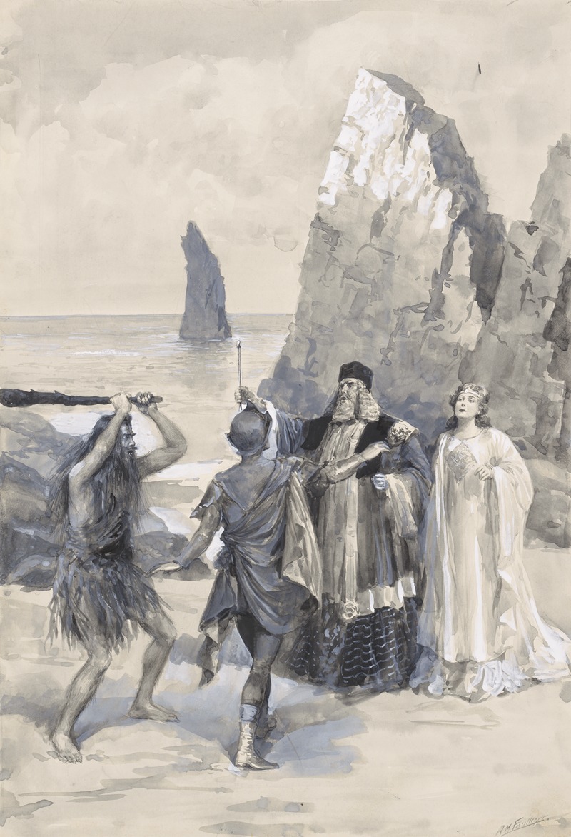 A.M. Faulkner - The tempest ; I, 2, as performed at His Majesty’s Theatre