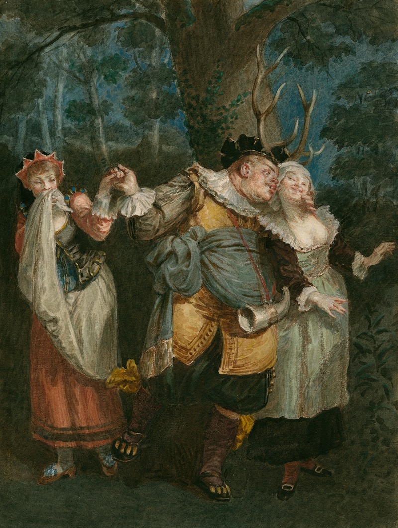 Alexandre Bida - Merry wives of Windsor, act 5, scene 5