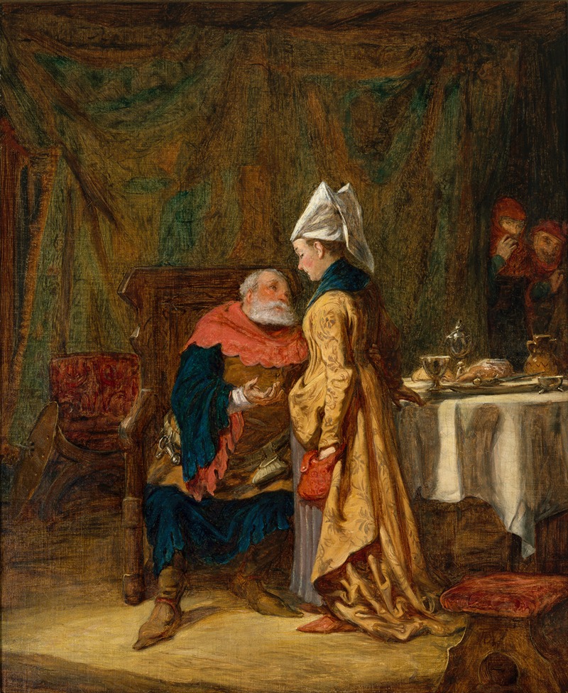 Alfred Dever - Sir John Falstaff and Mistress Quickly