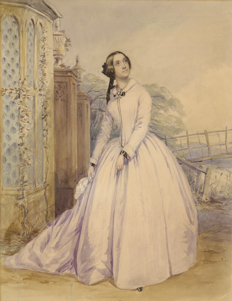 Alfred Edward Chalon - Taming a tartar, Miss Woolgar as the Countess