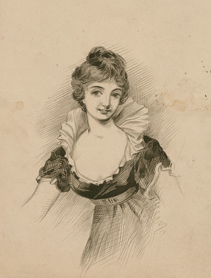 Alfred H. Wall - Mrs. Mellon as Mrs. Page, in ‘Merry wives of Windsor’