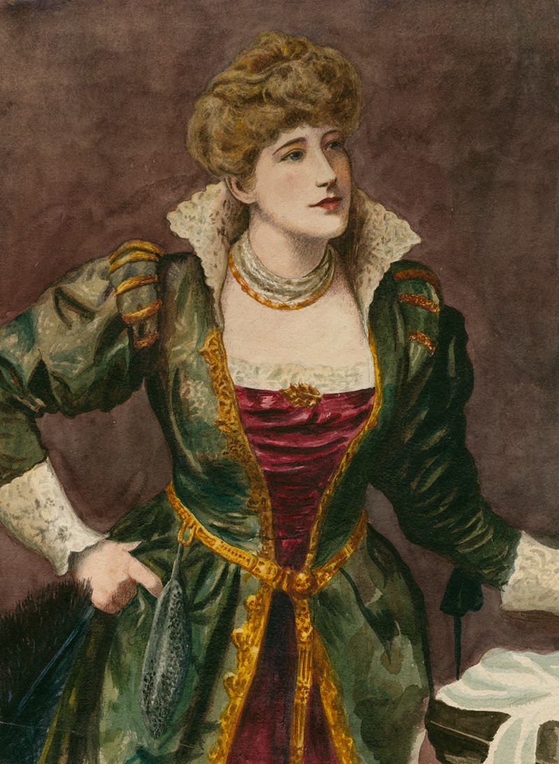 Anonymous - Ellen Terry as Beatrice [in Shakespeare’s Much ado about nothing]