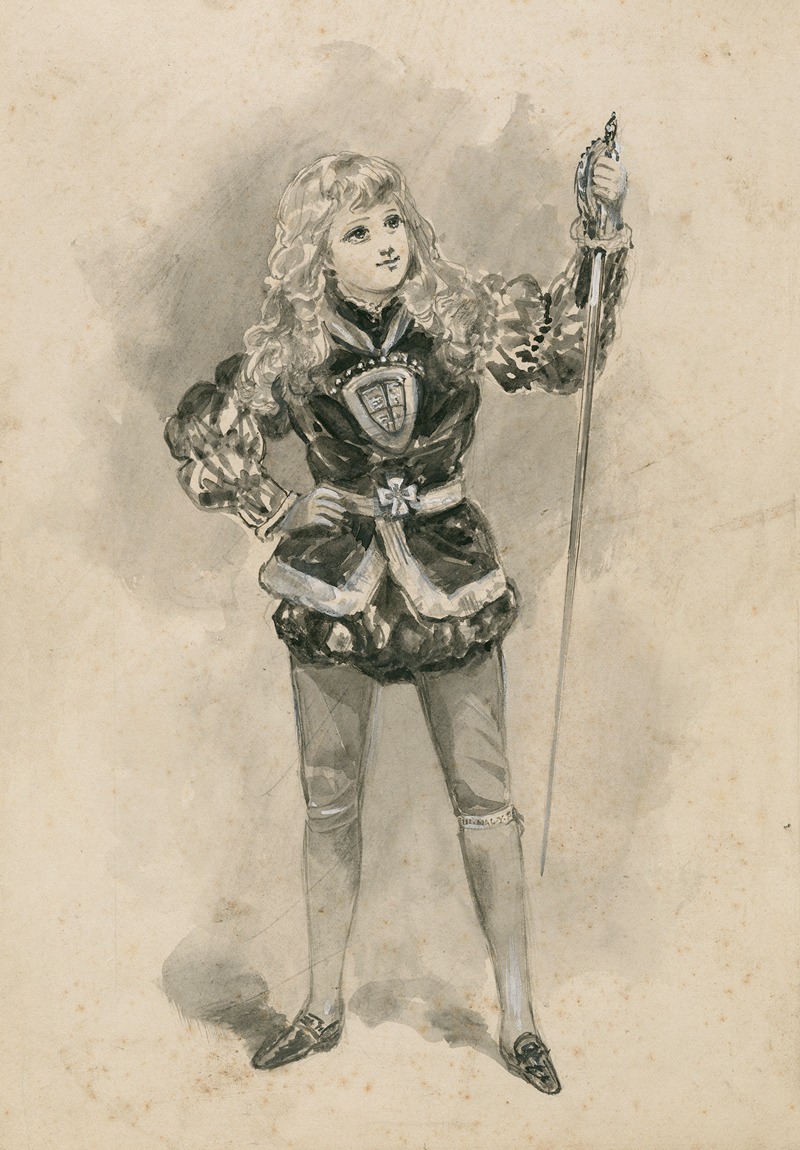 Bernard Partridge - King John, Miss Elsie Leslie as Prince Arthur