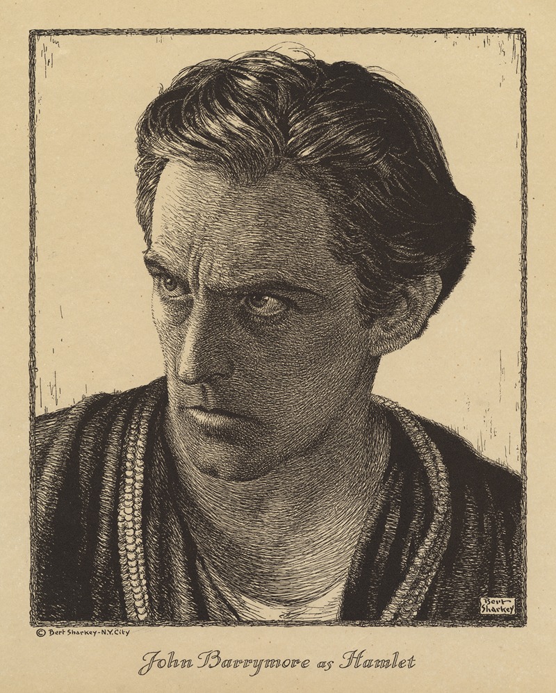 Bert Sharkey - John Barrymore as Hamlet