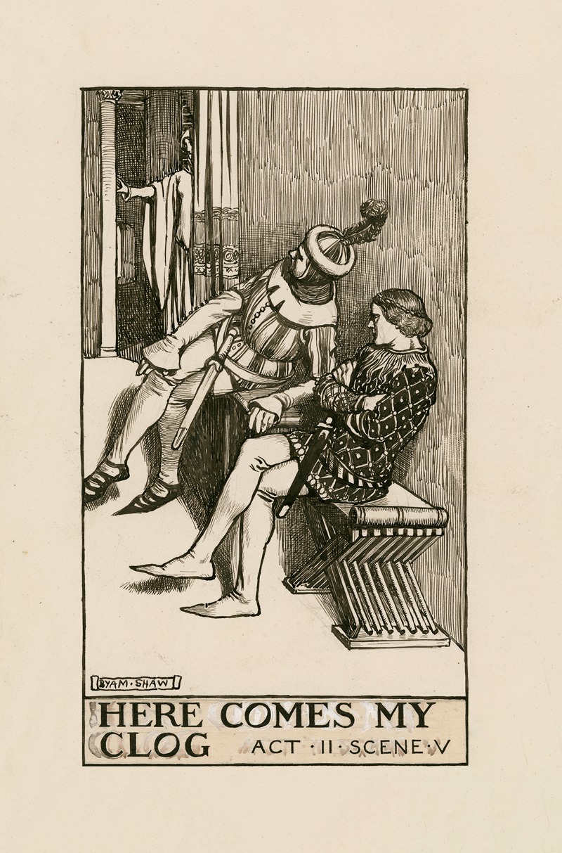 Byam Shaw - All’s well that ends well; Here comes my clog Act II Sc V