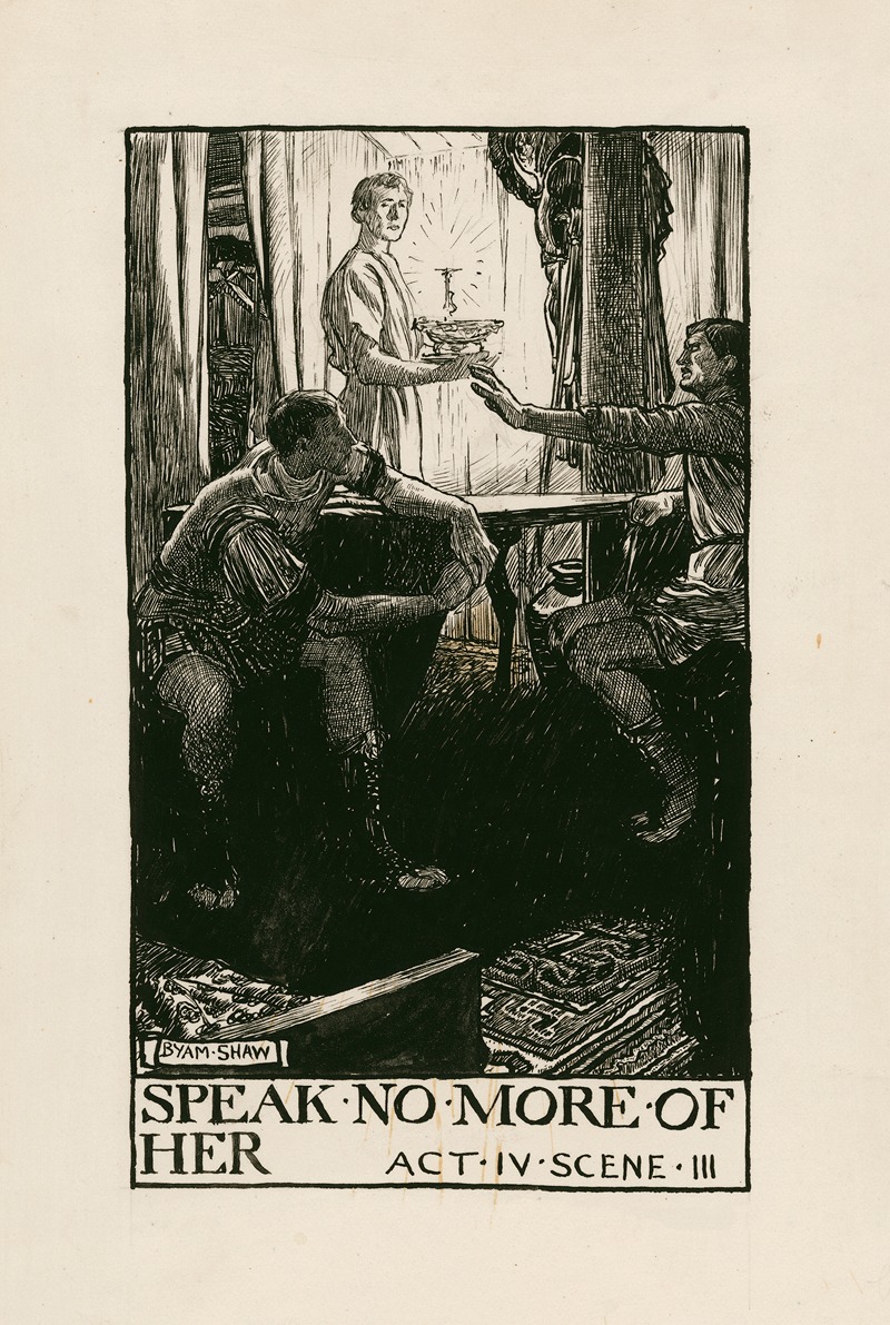 Byam Shaw - Julius Caesar; Speak no more of her Act IV Scene III