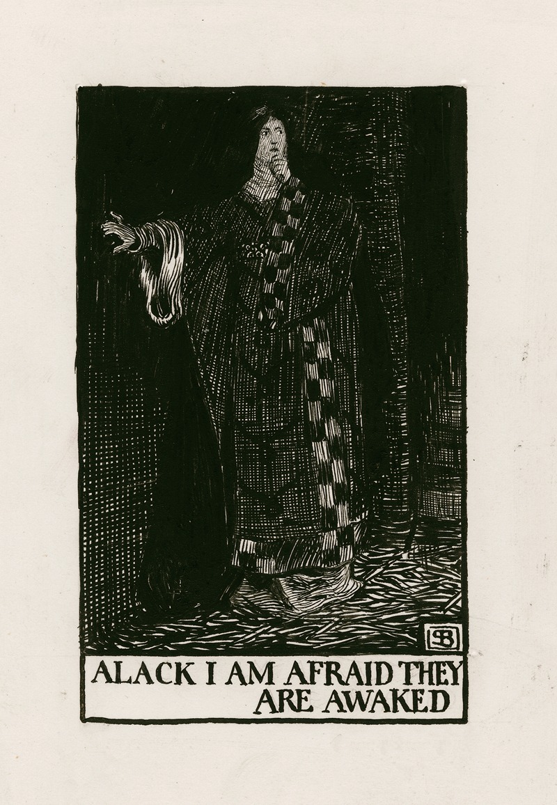 Byam Shaw - Macbeth; Alack i am afraid they are awaked Act II Scene II