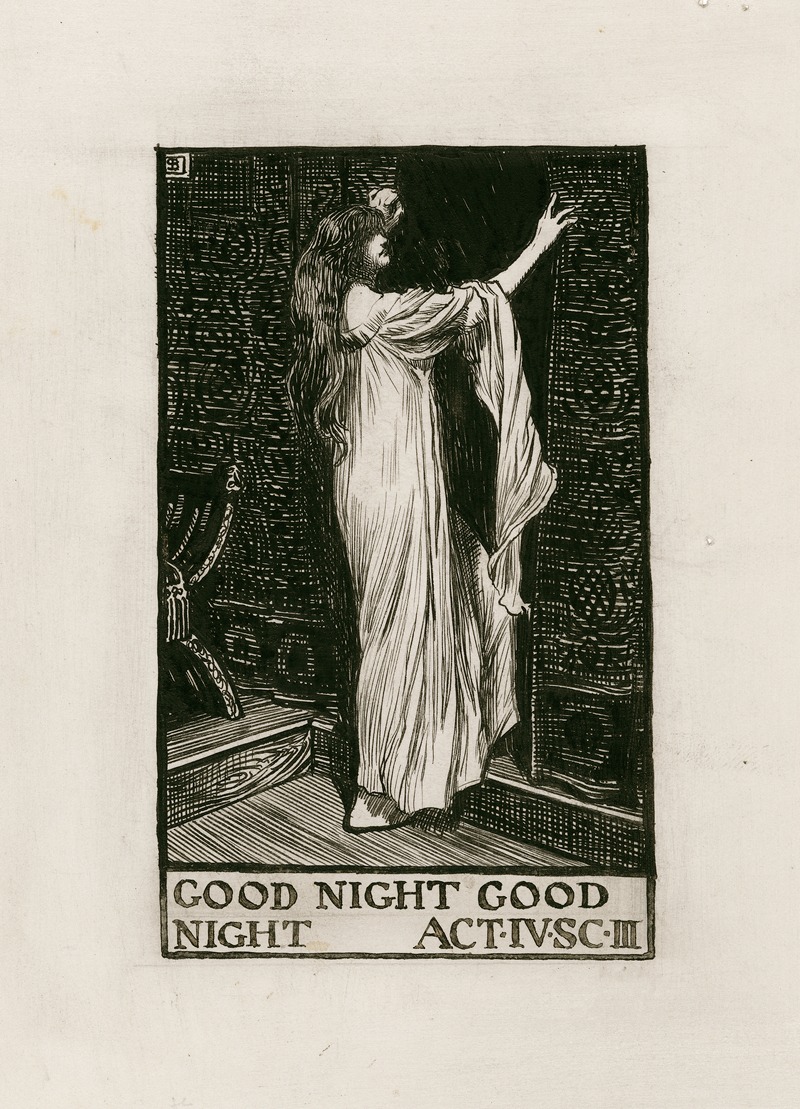 Byam Shaw - Othello; Good night Good night Act IV Scene III